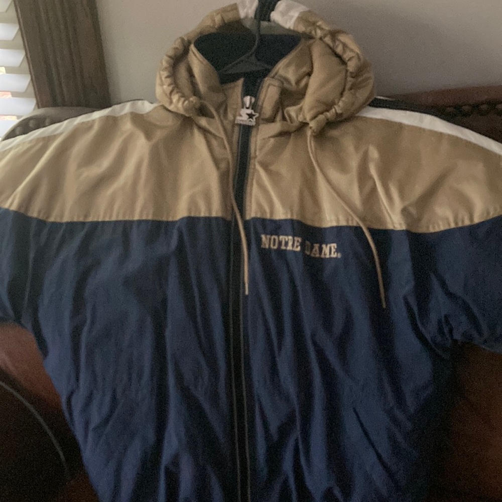 Notre Dame Starter jacket